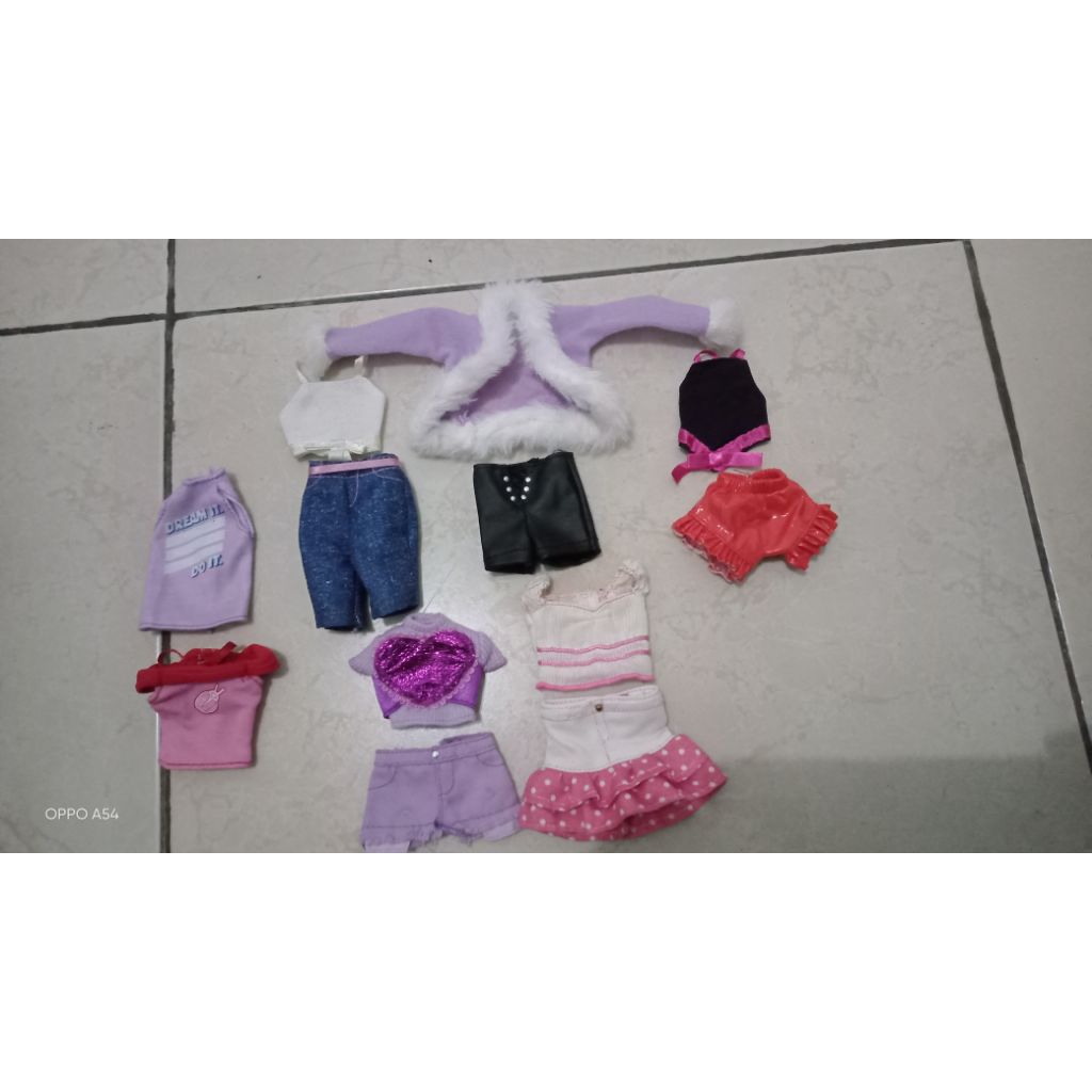 baju Barbie ORI barbie (take all)