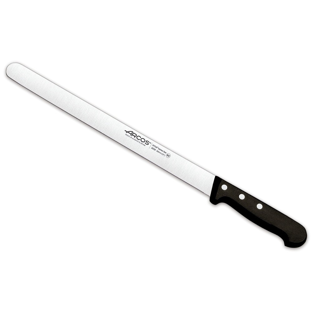 Arcos Slicing Knife 30cm Black / Pisau iris