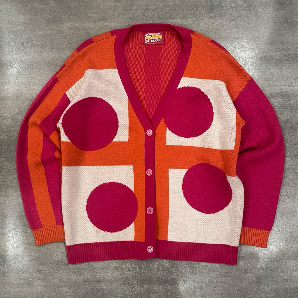 cardigan play with pattero