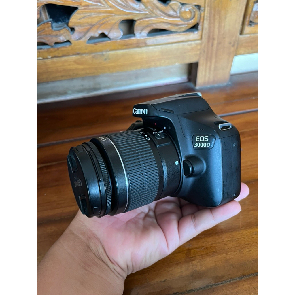 kamera canon dslr 3000D mulus bukan 2000D 4000D