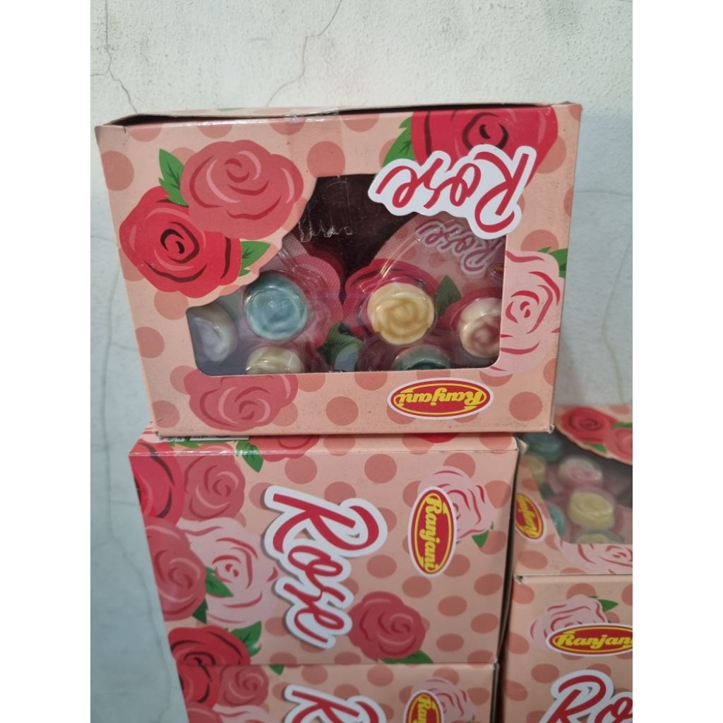 permen rose pidi rose mawar permen viral unik isi 24pcs