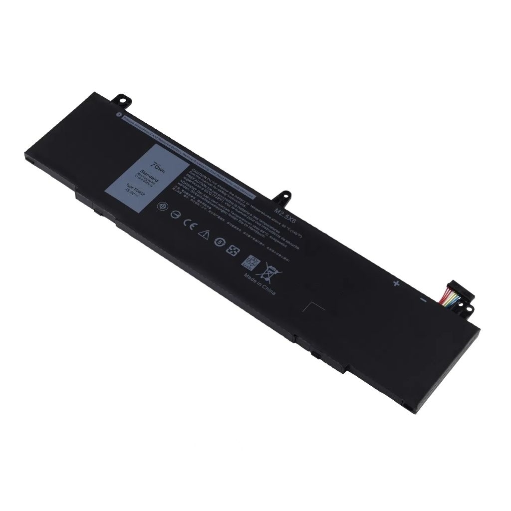 New Baterai Tdw5P Dll Alienware 13 R3 Original 4-Cell Laptop Battery