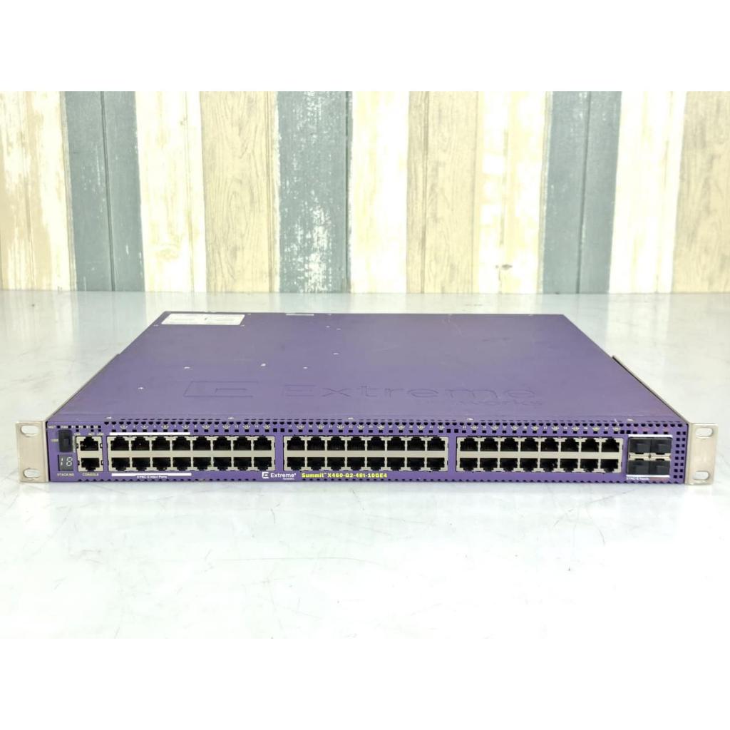 Switch Extreme Networks Summit X460-G2-48T-10GE4 4 Port SFP Uplink 10GB