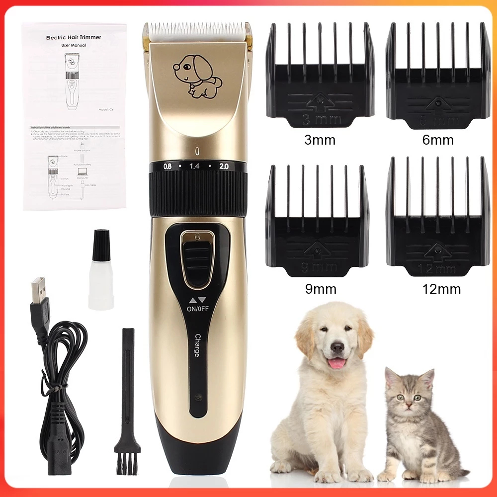 READY Alat Mesin Cukur Pencukur Bulu Hewan Kucing Anjing Domba Elektrik