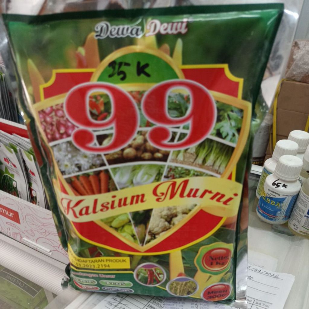 Pupuk Kalsium murni 99 1 kg
