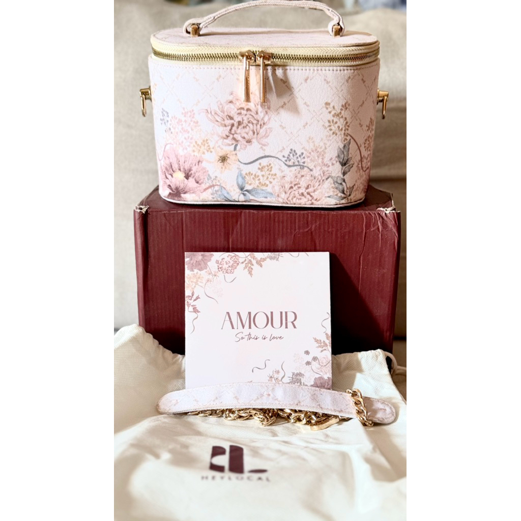 Hey Local AMOUR Vanity Bag (wrn Vanila)