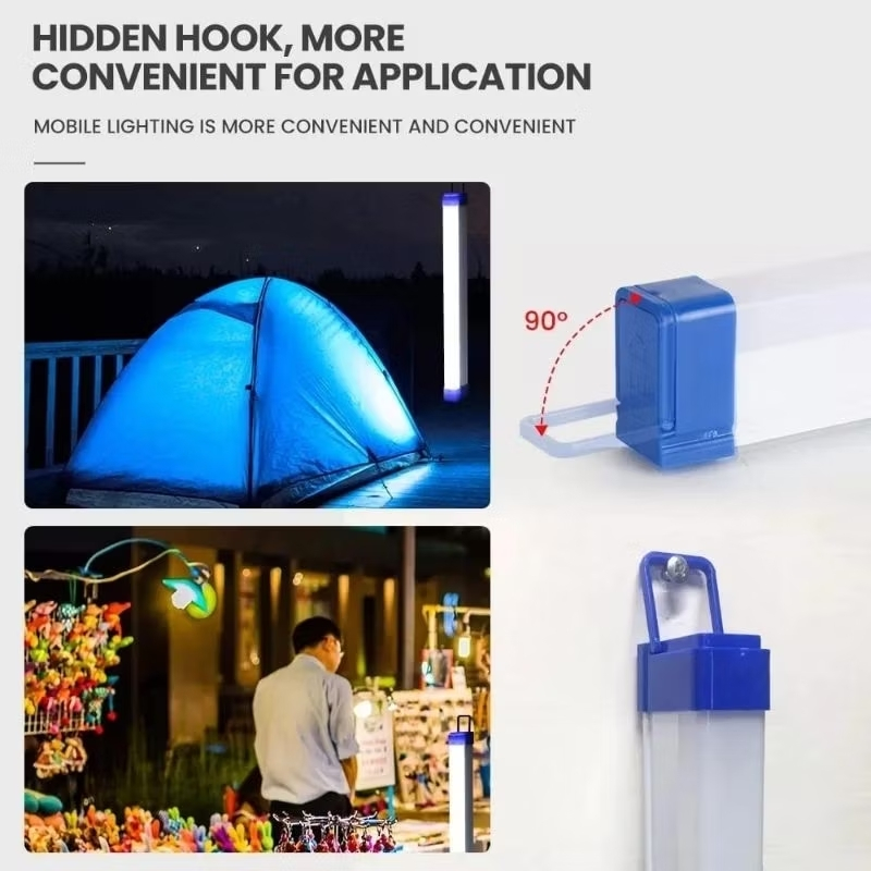 90W 50cm Lampu Neon Emergency Lampu Magnet Serbaguna Lampu Neon
