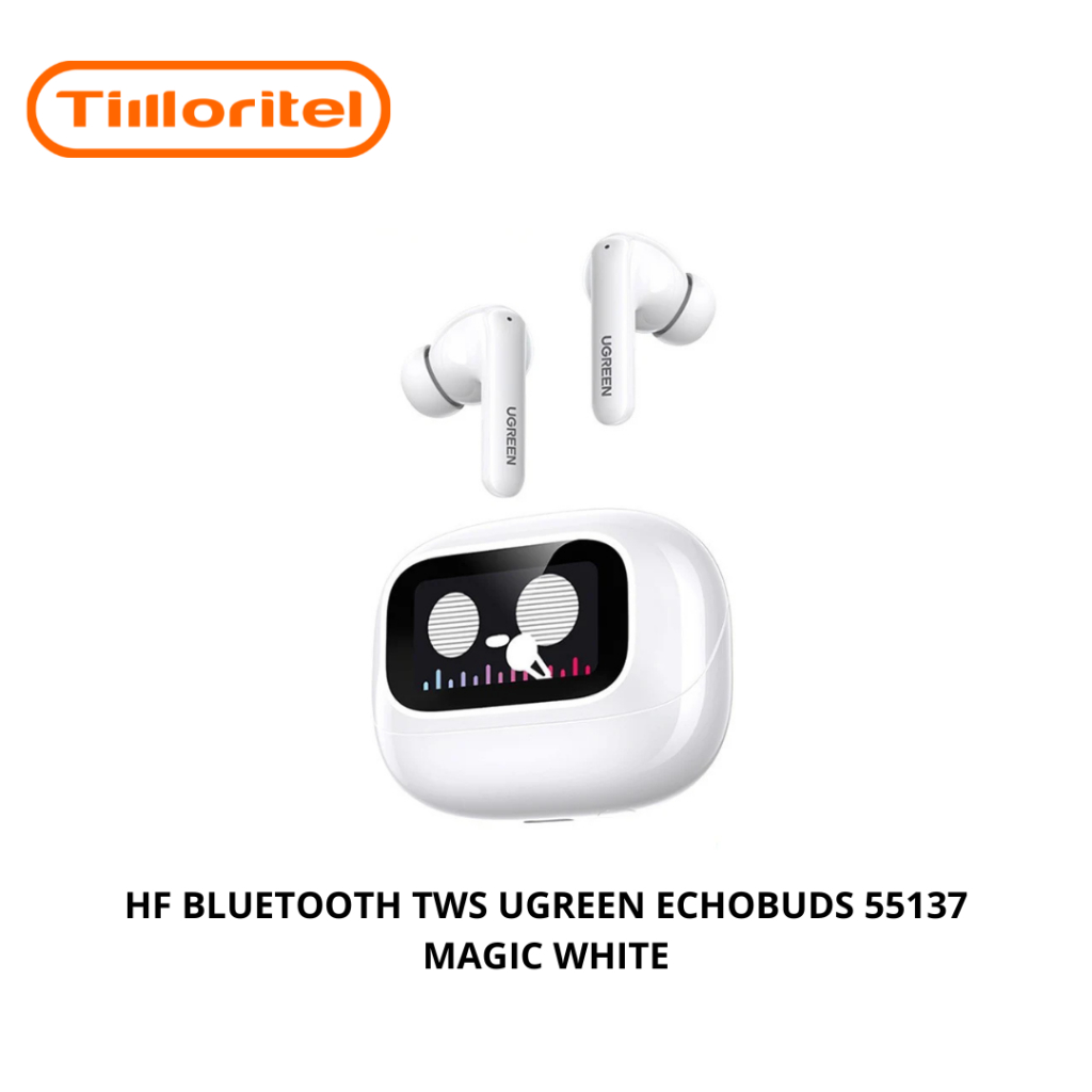 HF BLUETOOTH TWS UGREEN ECHOBUDS 55137 MAGIC WHITE