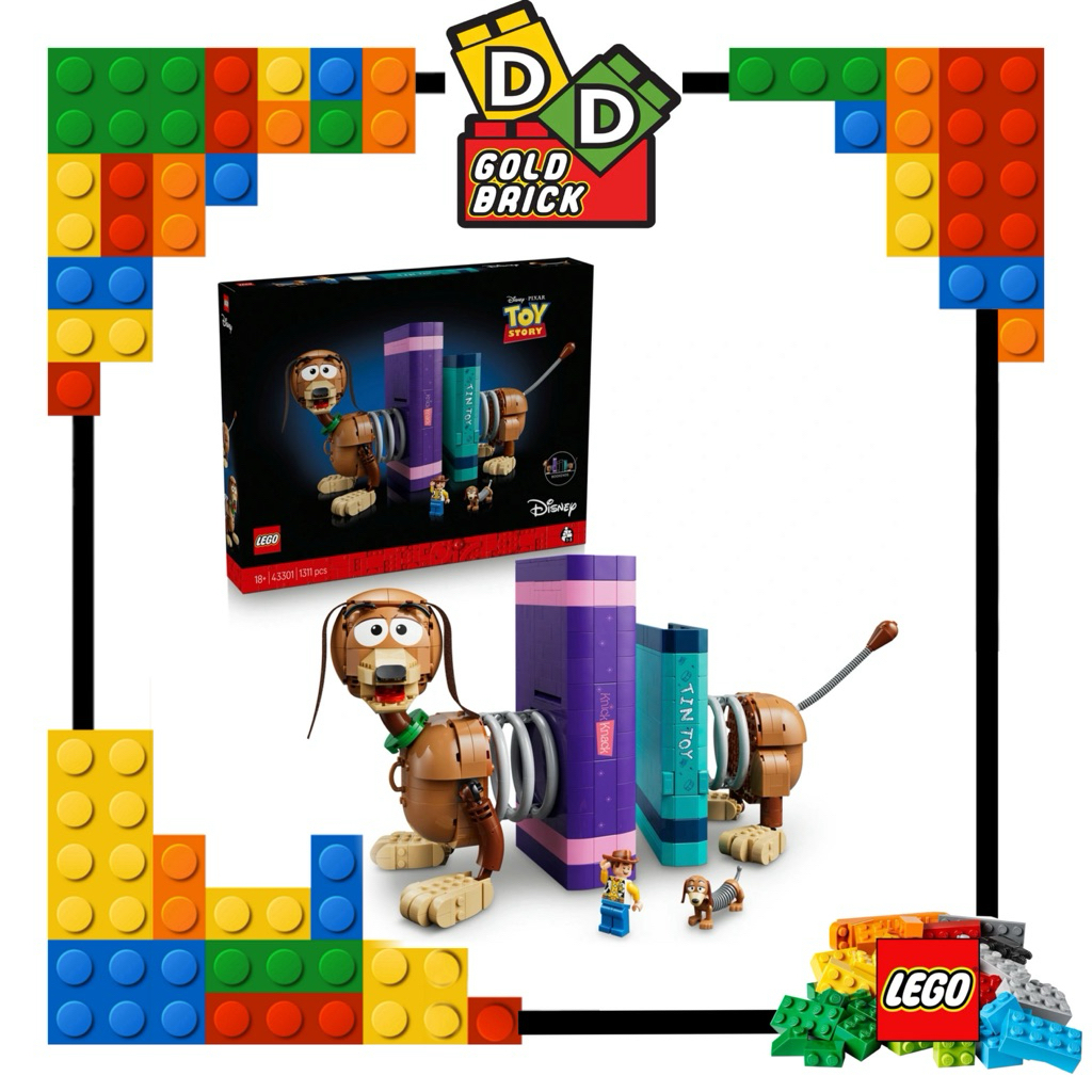 Lego Disney 43301 - Toy Story Slinky dog Bookends
