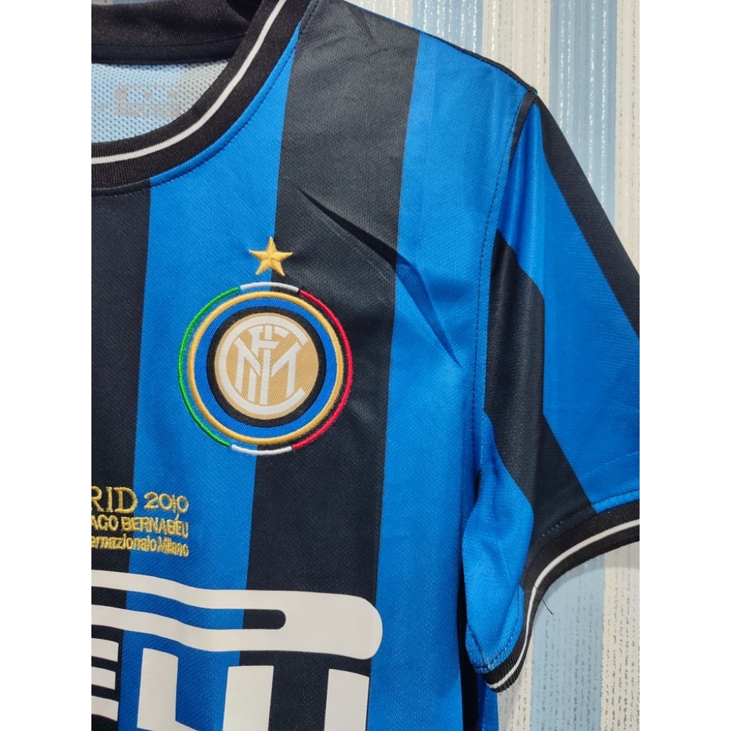 [ RETRO ] JERSEY BOLA INTER MILAN HOME 2010 GO THAILAND