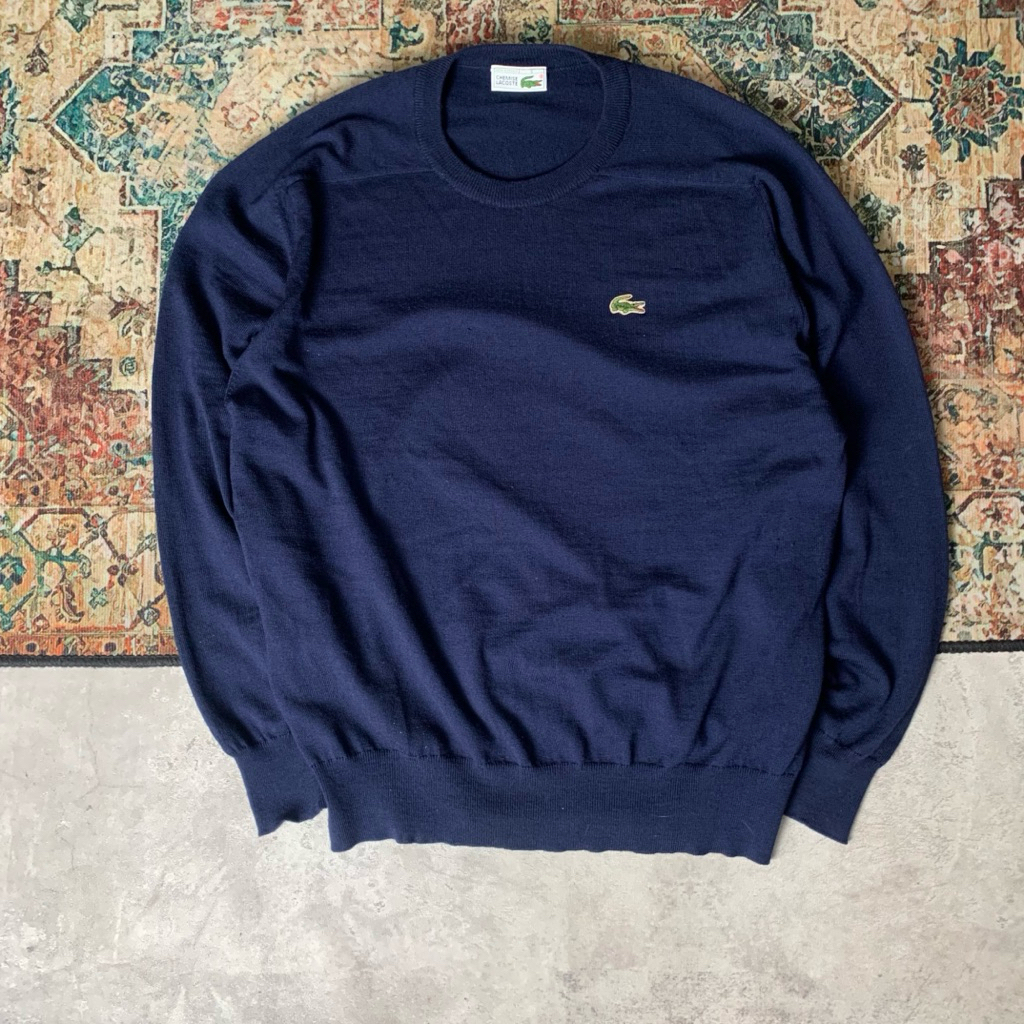 vintage knitwear chemise lacoste