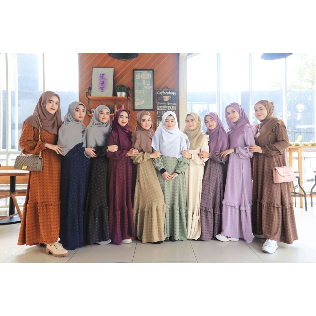 Dress Gamis Nectarinia Dewasa Wnj