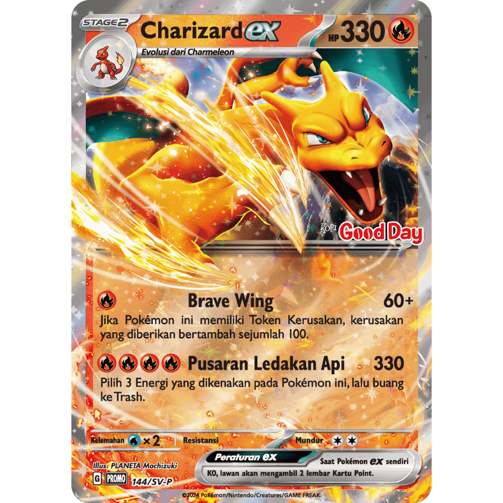 Charizard Promo Goodday Indonesia