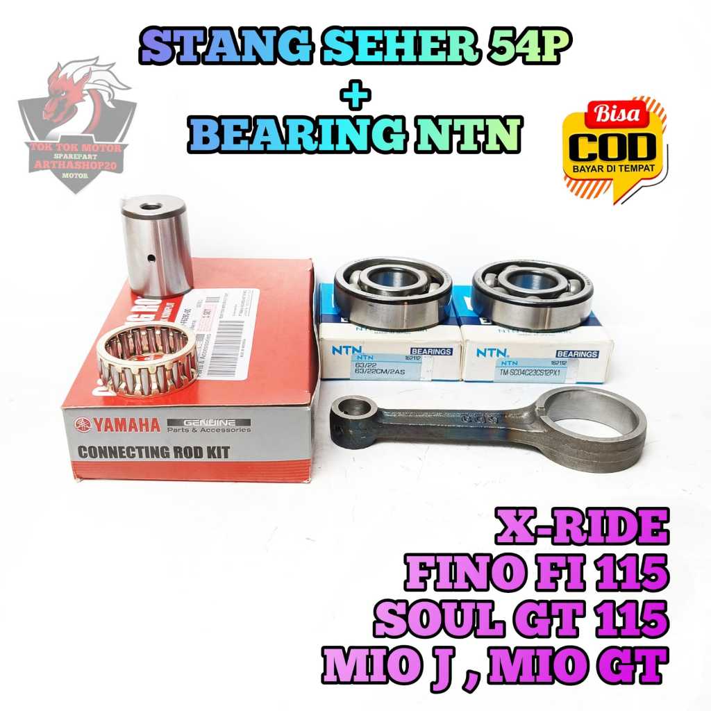 Stang Seher Set Bearing 54P Motor Yamaha X-ride 115 , Fino FI 115 , Soul GT 115 , Mio J , Mio GT Set