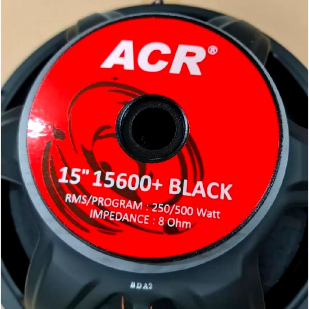 SPEAKER ACR 15" 15600+ BLACK ACR WOOFER