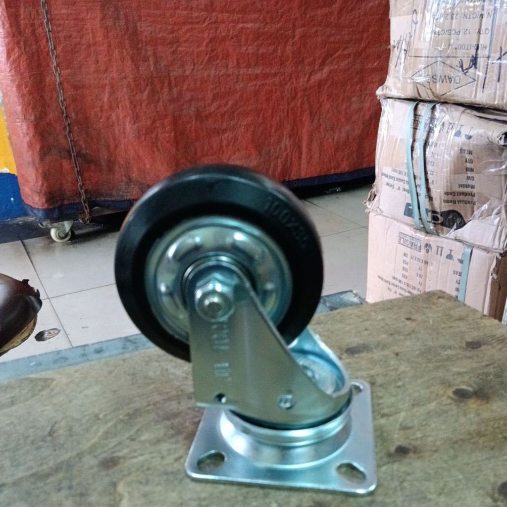 Roda karet japan 4inch MURAHH roda troli 4"