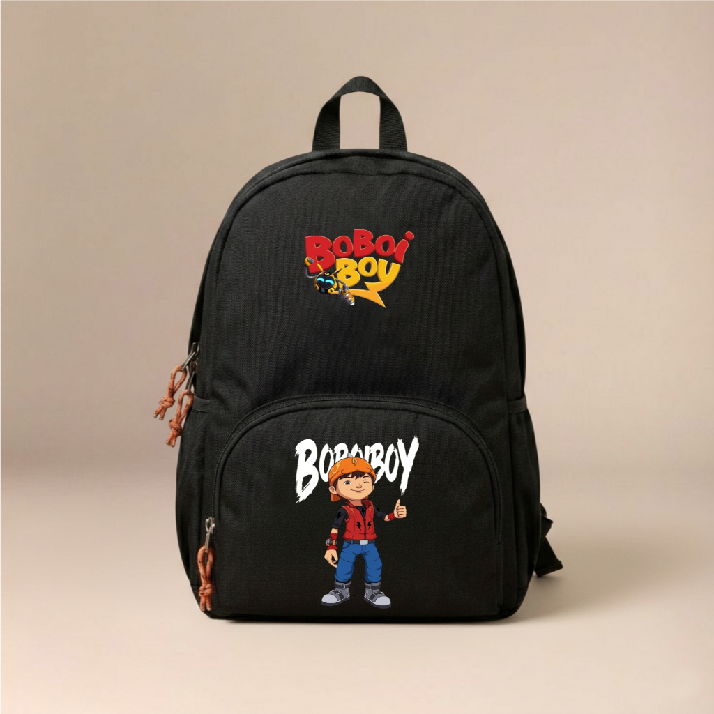 Catenzo - XD1 F143 Tas Ransel Backpack Sekolah Anak Laki-Laki Casual Desain Boboiboy Icon Bahan Teba