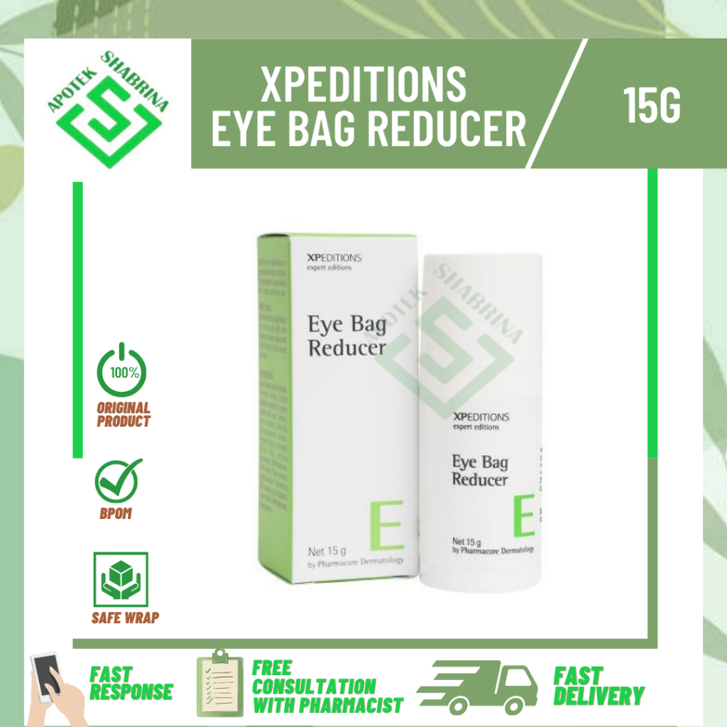 Xpeditions Eye Bag Reducer / Menyamarkan kantong mata / kerutan sekitar mata