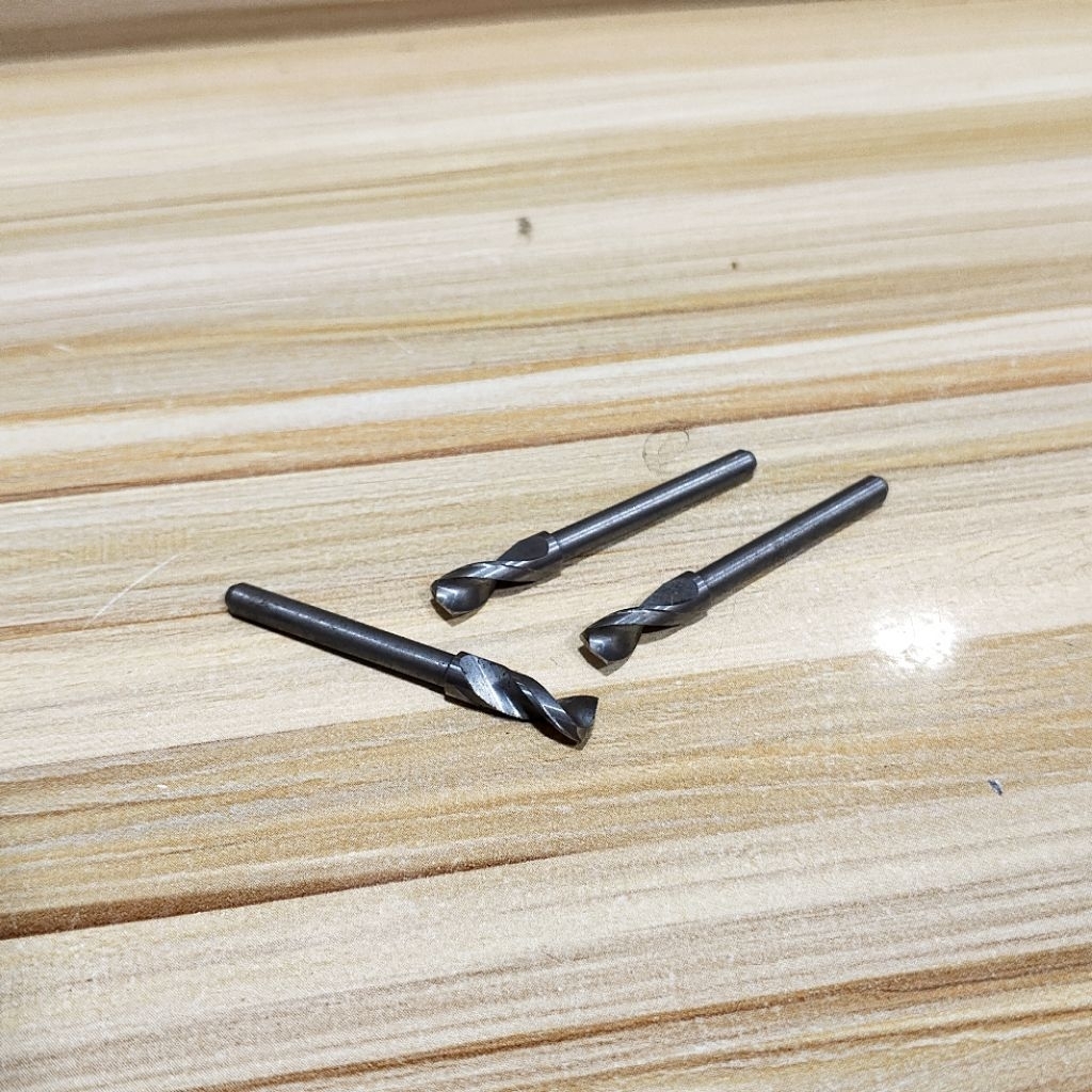 mata bor 4.3mm carbide bor baja drill 4.3 mm bekas tajam cocok untuk material keras
