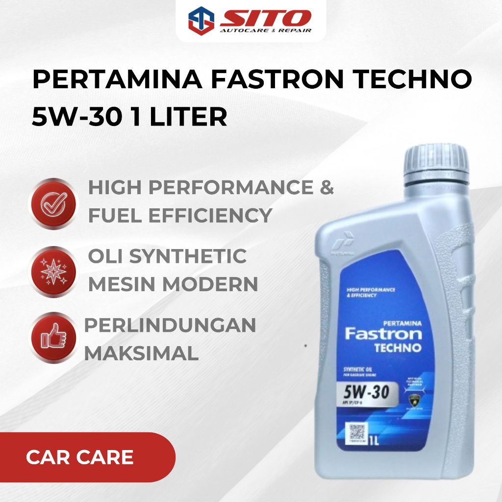 PERTAMINA FASTRON TECHNO 5W-30 - OLI MOBIL 1 LITER ORIGINAL