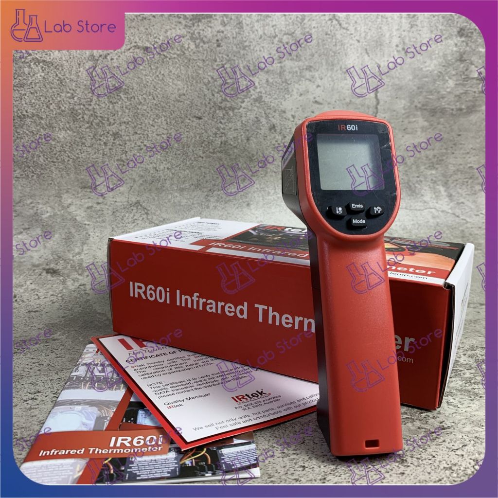 IRTEK IR60i digital infrared thermometer alat pengukur suhu IR 60i