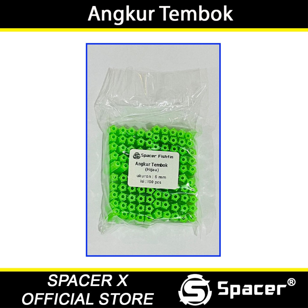 Angkur Sekrup Baut Fisher M6 Tembok Dinding