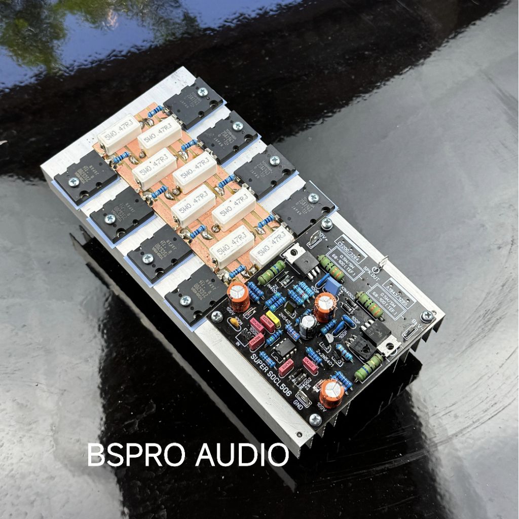 driver socl 506 lengkap 4 set transistor final Toshiba siap pakai