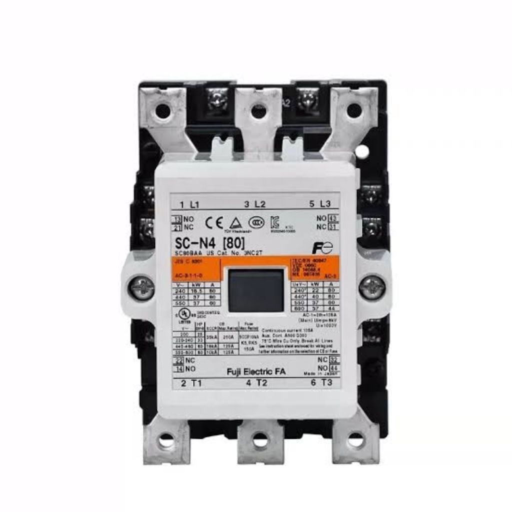 MAGNETIC CONTACTOR SC-N4 2NO 2NC FUJI ELECTRIC