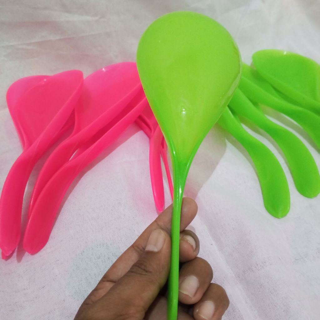 12 pcs 1 lusin centong nasi centong plastik promo