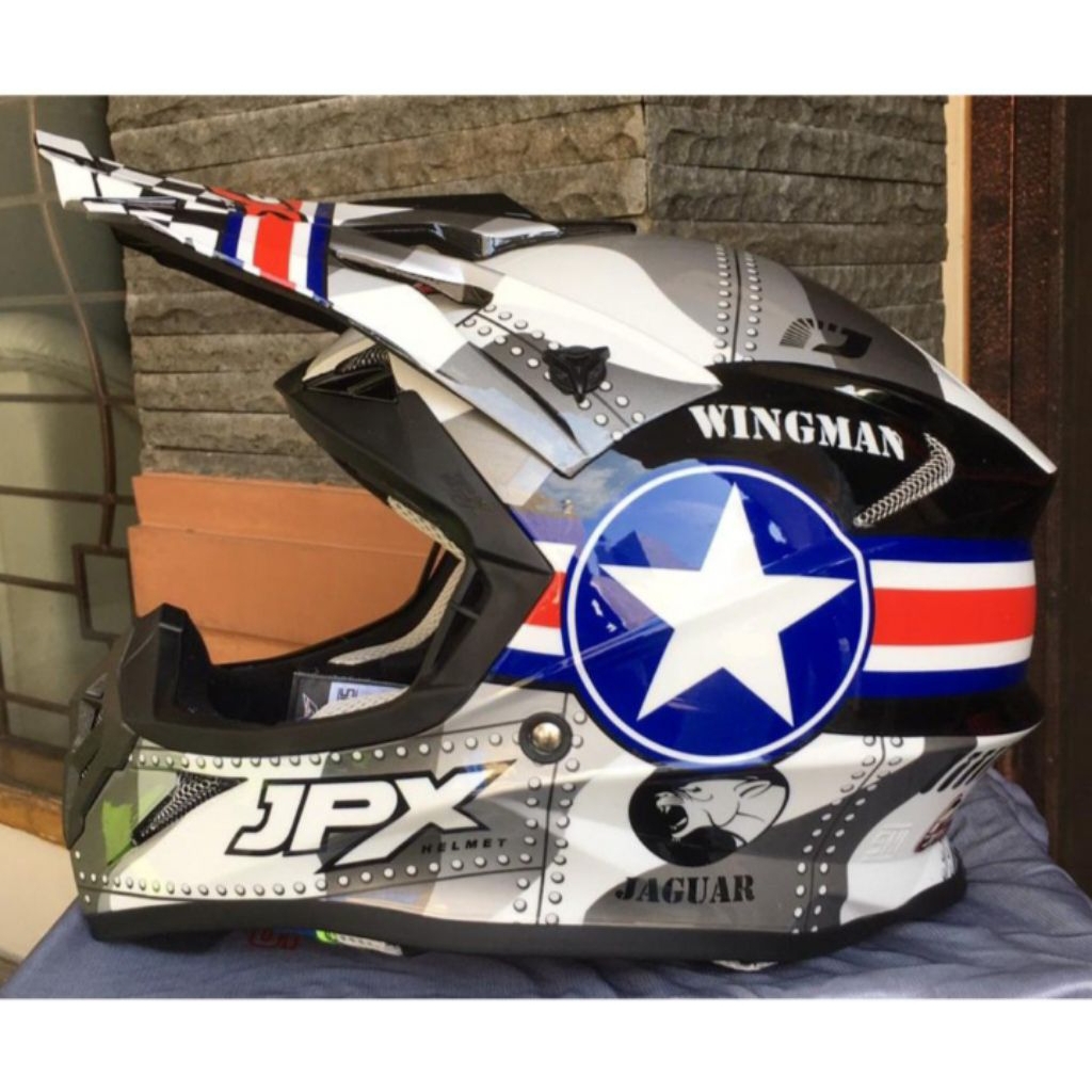 helm JPX full face corak ori