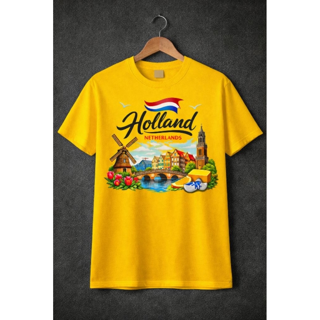 Kaos Oleh Oleh Holand - Belanda