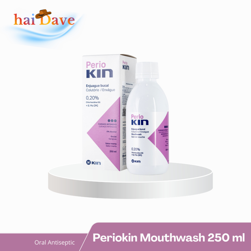 Perio KIN Mouthwash 250 ml / Obat Kumur Perio KIN 250 ml