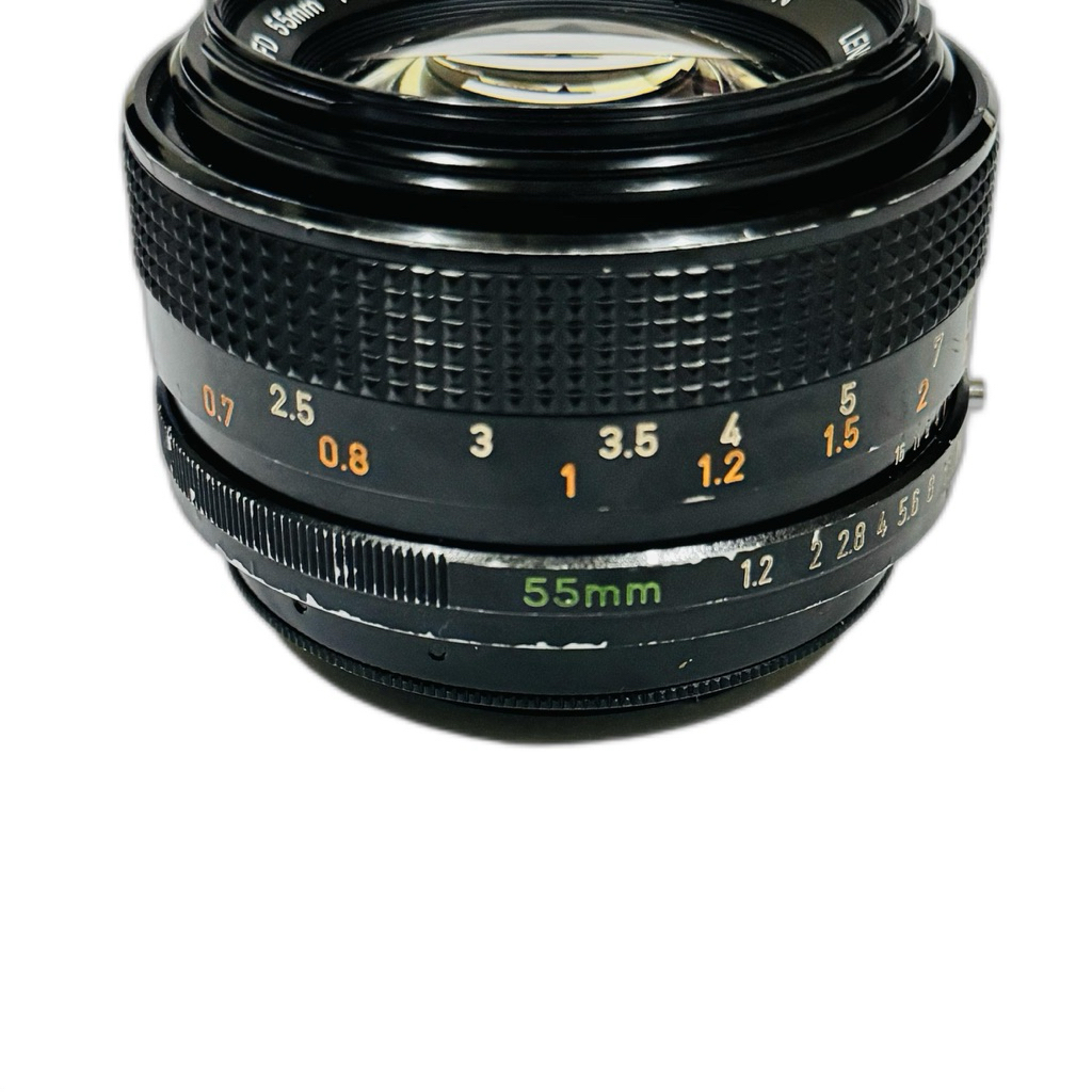 Lensa Canon manual 55mm  f1.2 fd