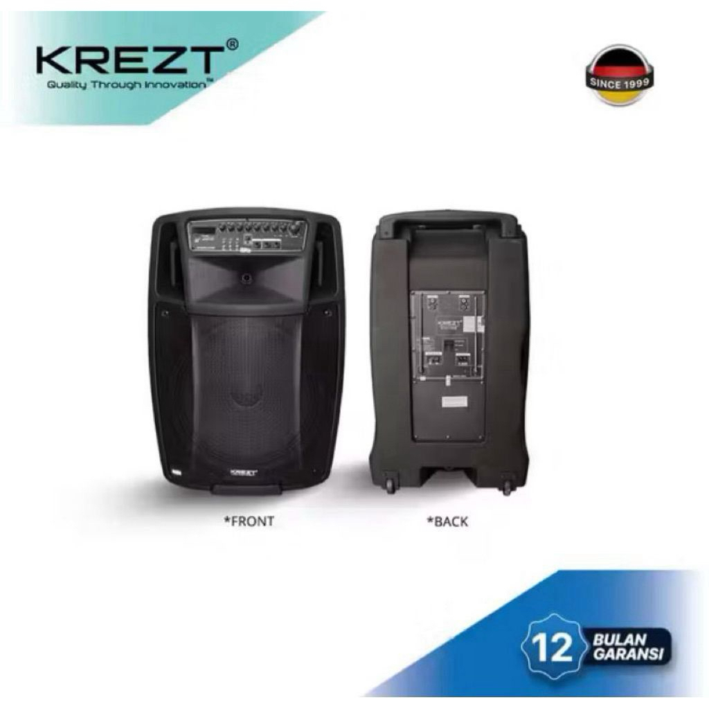 KREZT WAS 115B SPEAKER PORTABLE WIRELESS