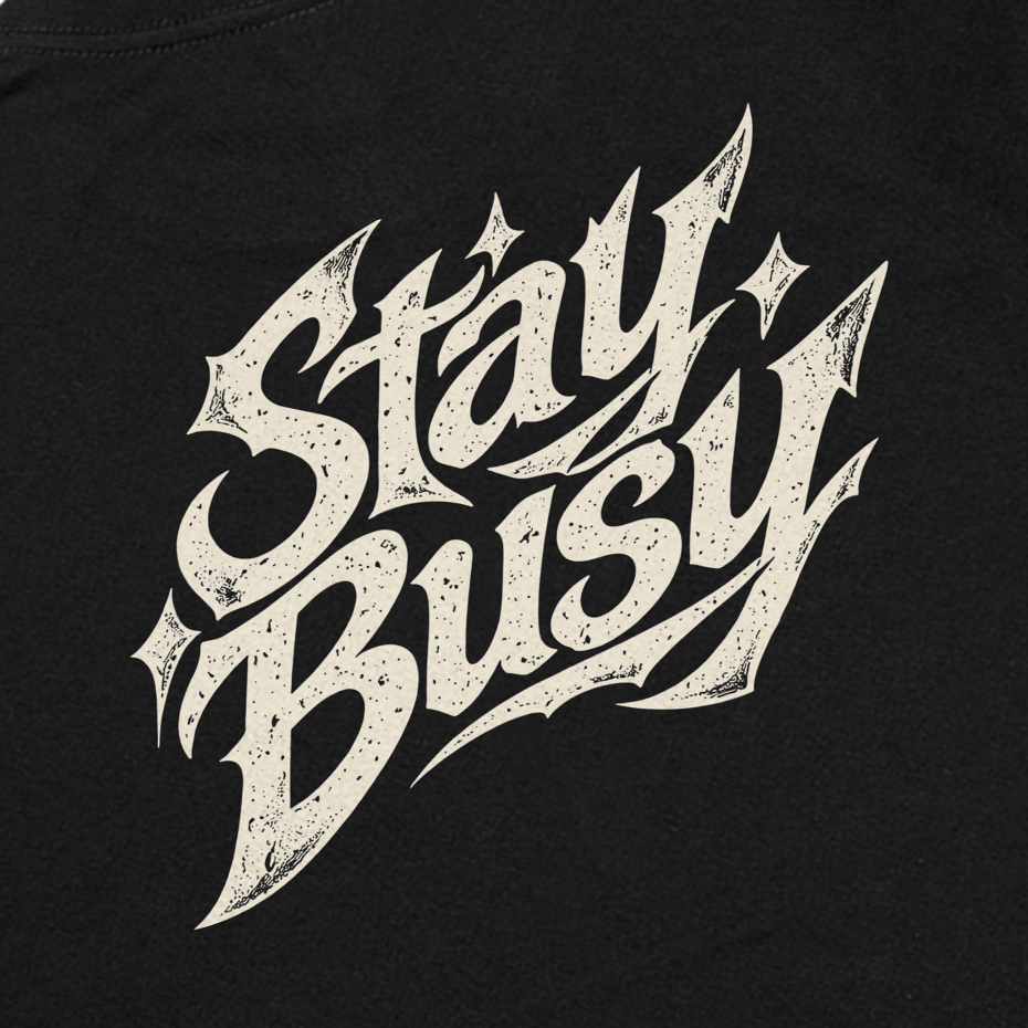 Troy Company Kaos Pria Lengan Pendek Hitam - Energy Burst Tshirt Black MTD 3602