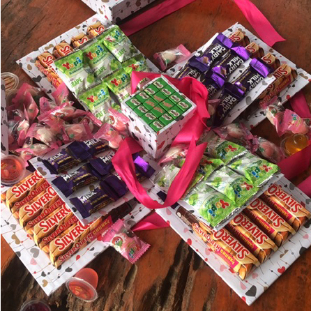Surprise Gift Box Snack Coklat Silver Queen murah 1kg
