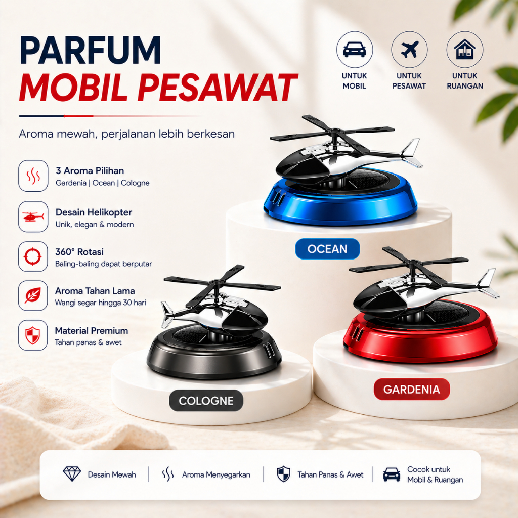 Parfum Mobil Unik Pengharum Mobil Parfum Jepit AC Mobil