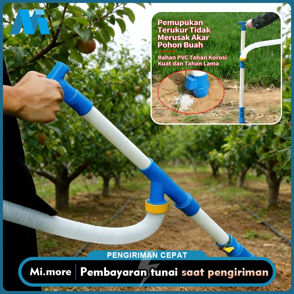 Alat Penabur Pupuk Ransel Kocor Granul Padat Praktis Tanaman Jagung Padi Kebun 20 Kg