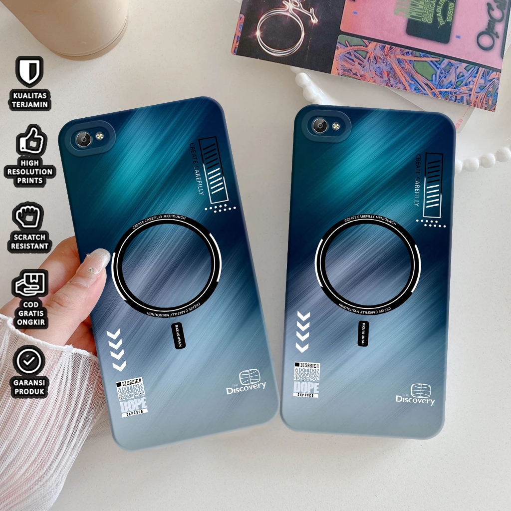Case Hp For Vivo V5 / Y65 / Y67 / 1601 / 1719  ( BR-MAGSF )  Kesing Hp - Softcase Procamera - Case T