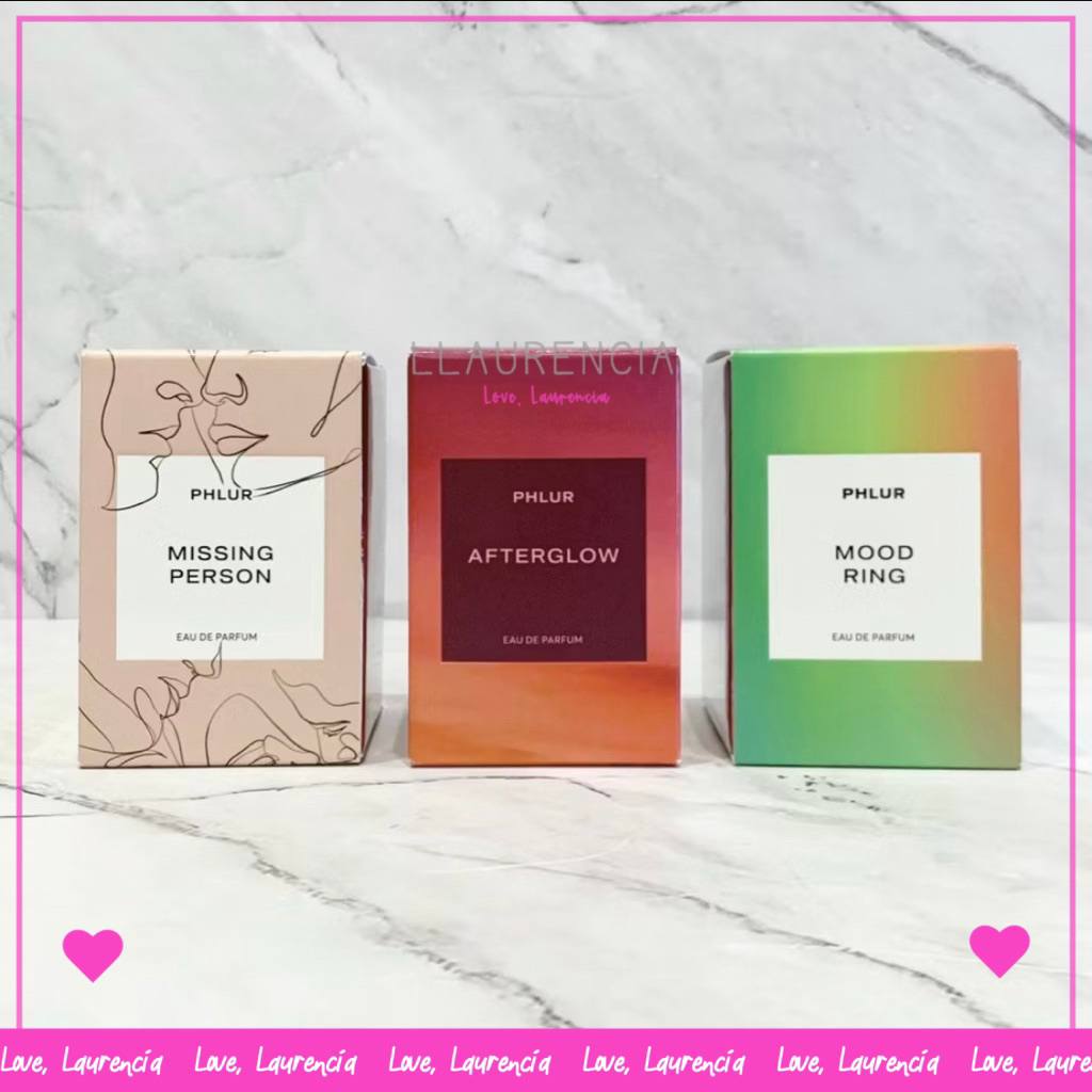 PHLUR Missing Person / Soft Spot / Mood Ring / Father Figure/ Afterglow Eau de Parfum ASLI : FULL