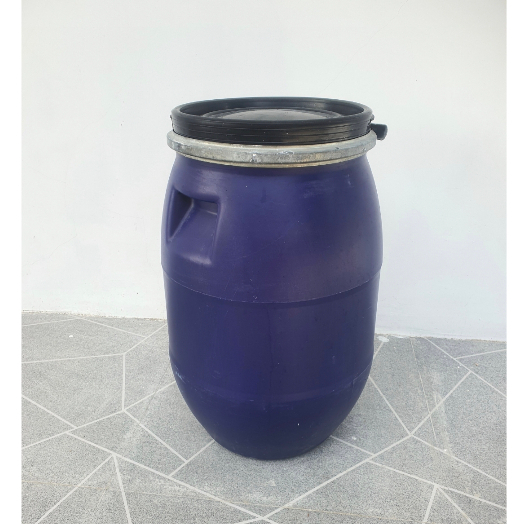 Tong / Drum Plastik Kosong BEKAS Bahan Kimia 30 dan 50 Liter