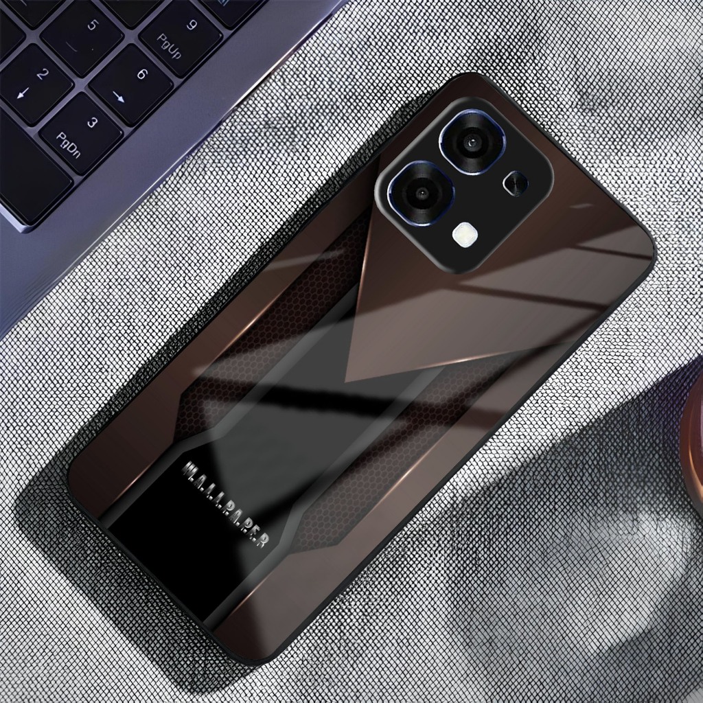CL Softcase Glass For Oppo A6 Pro - Case Glass Oppo A6 Pro - Casing Kaca A6 Pro Terbaru - Casing Mur