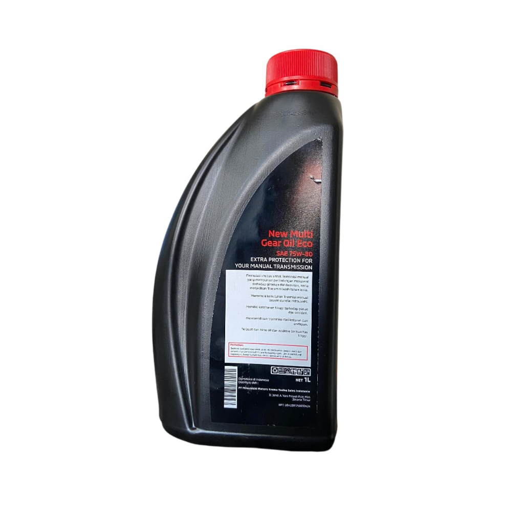 Oli Transmisi Manual Mitsubishi Gear Oil Eco GL-4 75W-80 GL4 SAE 75W80 New Multi Oli MTF 1Liter