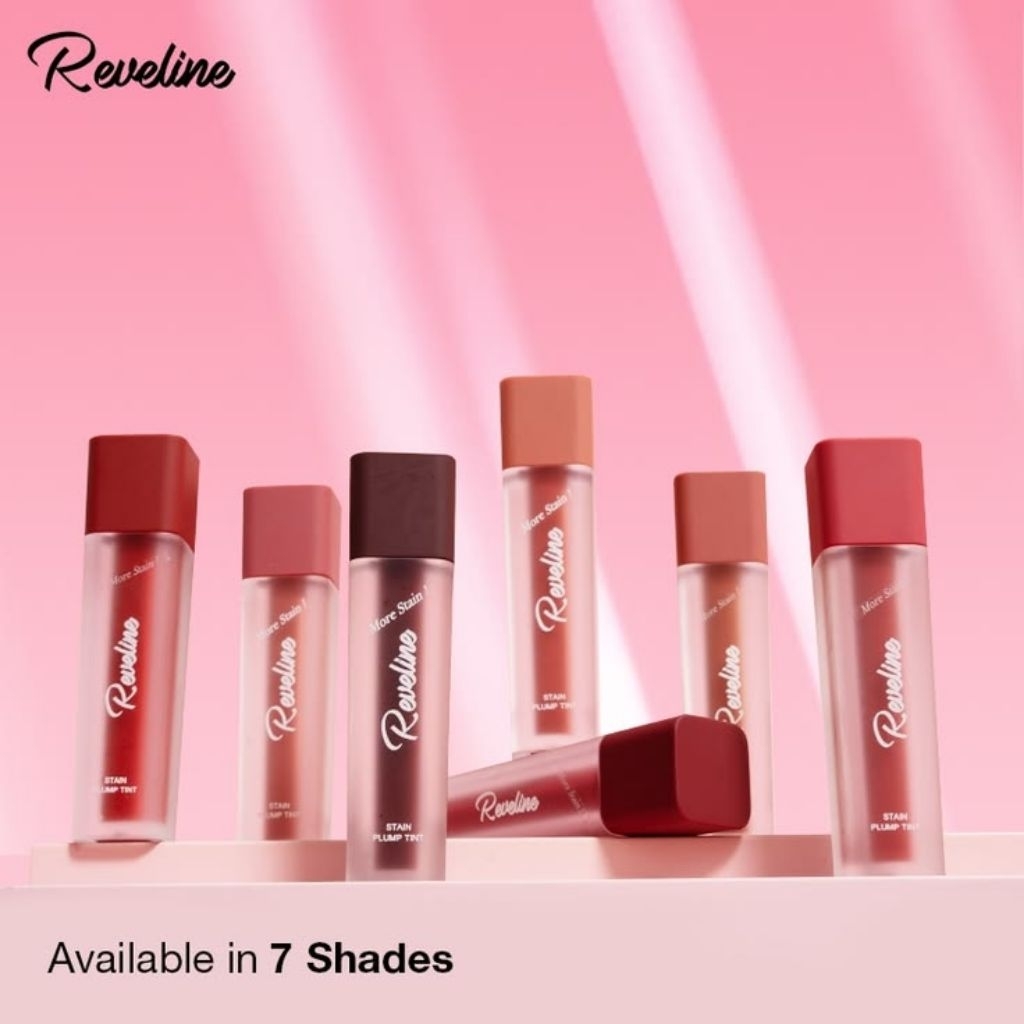 Reveline Stain Plump Tint Rebel, Humble, Shy, Innocent 3,5ml
