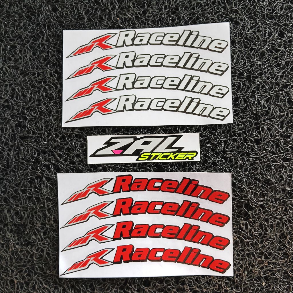 Sticker Cutting Raceline Stiker Pelek Raceline
