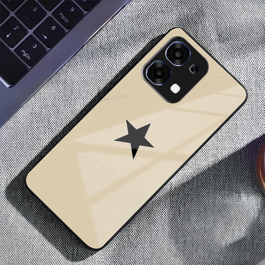 CL Softcase Glass For Oppo A6 Pro - Case Glass Oppo A6 Pro - Casing Kaca A6 Pro Terbaru - Casing Mur