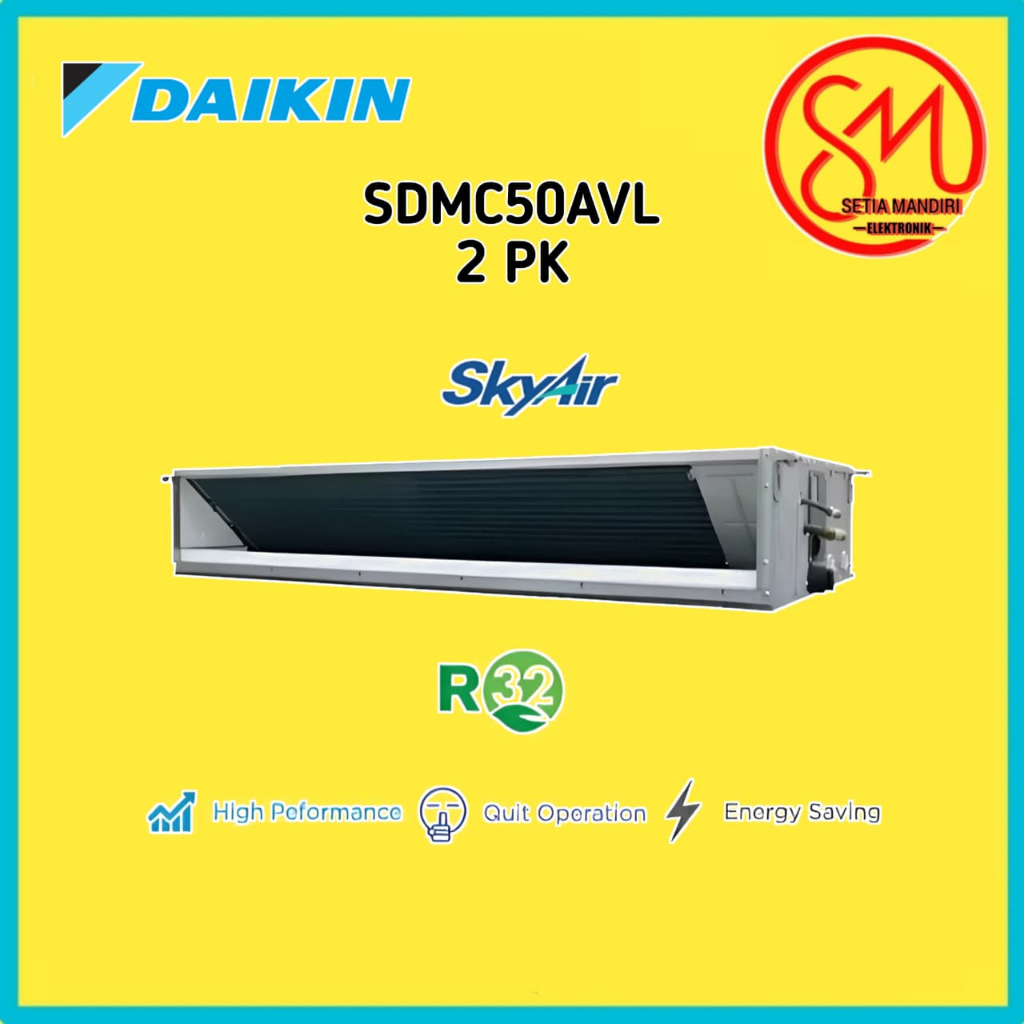 Daikin AC Ceiling Duct Standard Malaysia SDMC50AVL [2PK] / SDMC60AVL [2.5PK] / SDMC85AVL [3PK]