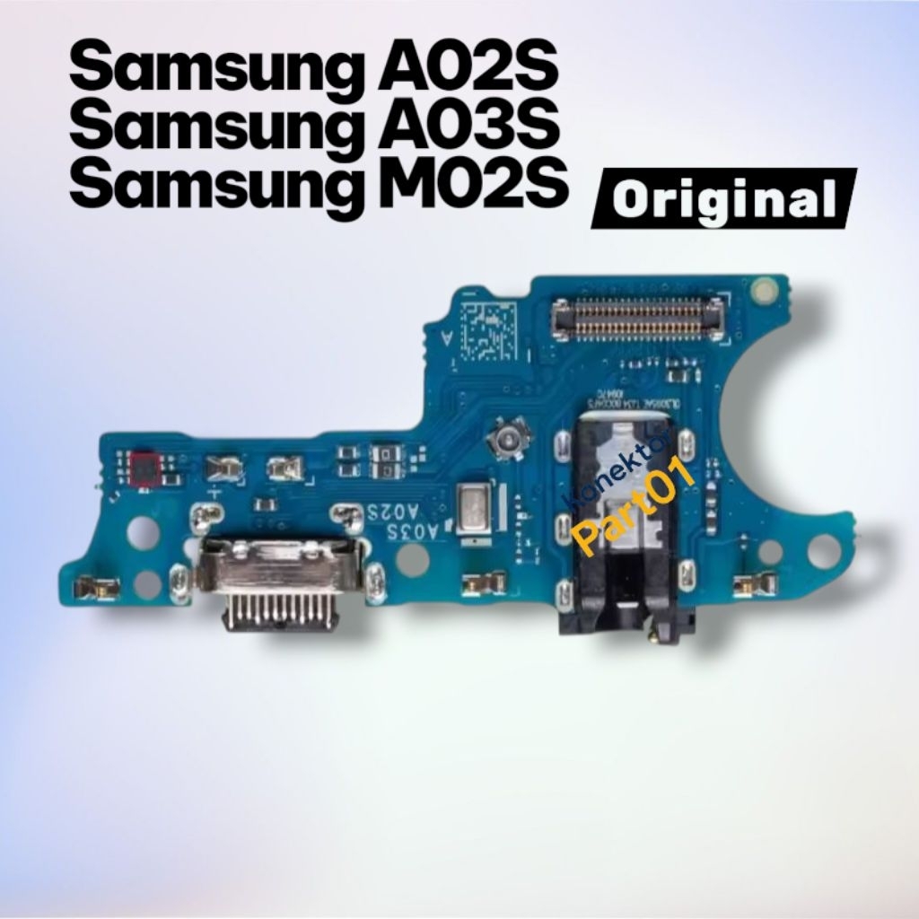 Papan Konektor Cas Samsung A02S / Samsung A03S / Samsung M02S Original