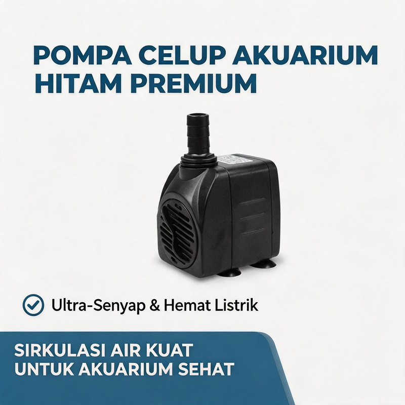Pompa Celup Power Head 4000L/H Low Watt Untuk Akuarium Hidroponik Kolam Ikan Koi Arwana Air Terjun