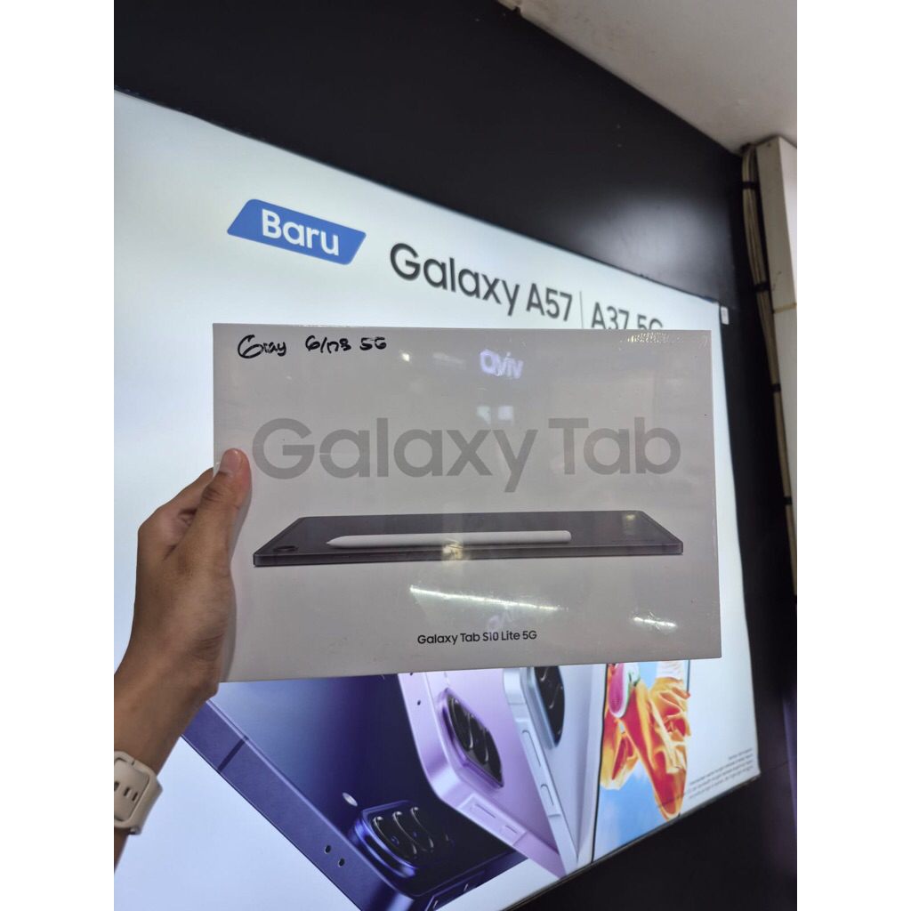 Samsung Tab S10 Lite 5g 6/128gb baru segel resmi